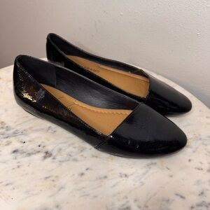 Lucky Flats "Arch" Size 6.5 M black Patent Leather shoes